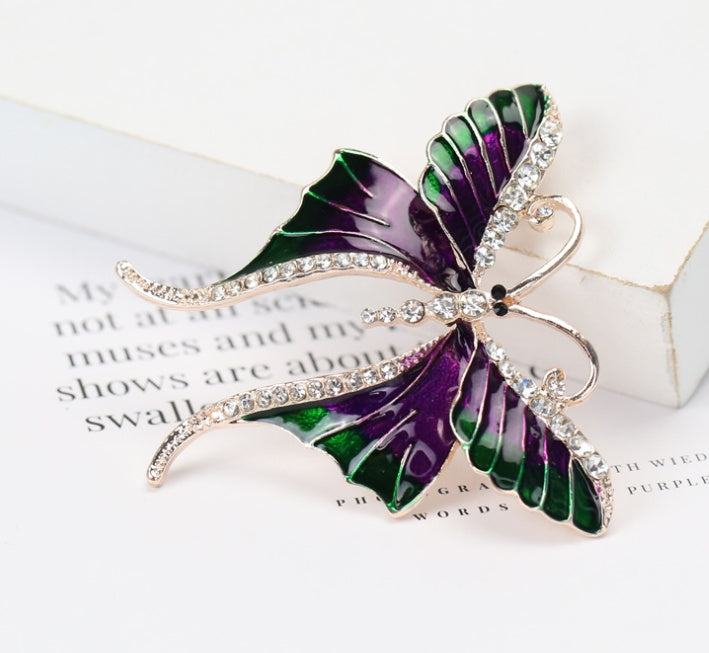 Butterfly brooch