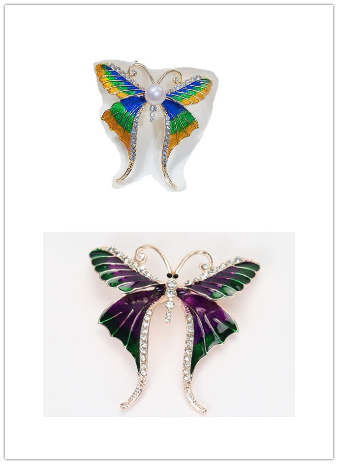 Butterfly brooch