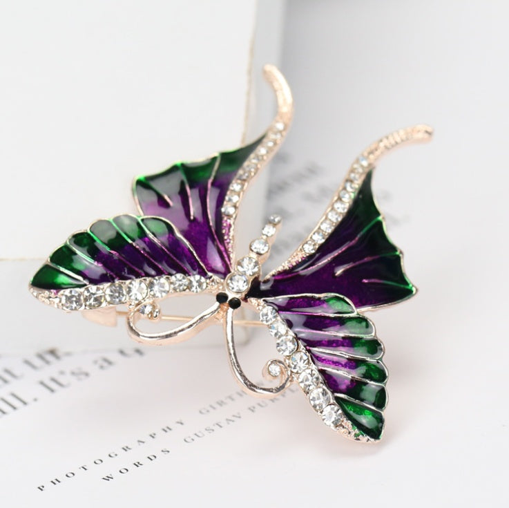 Butterfly brooch