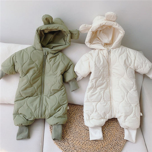 Men and Women Baby Bears Thickened Warm Winter Clothes