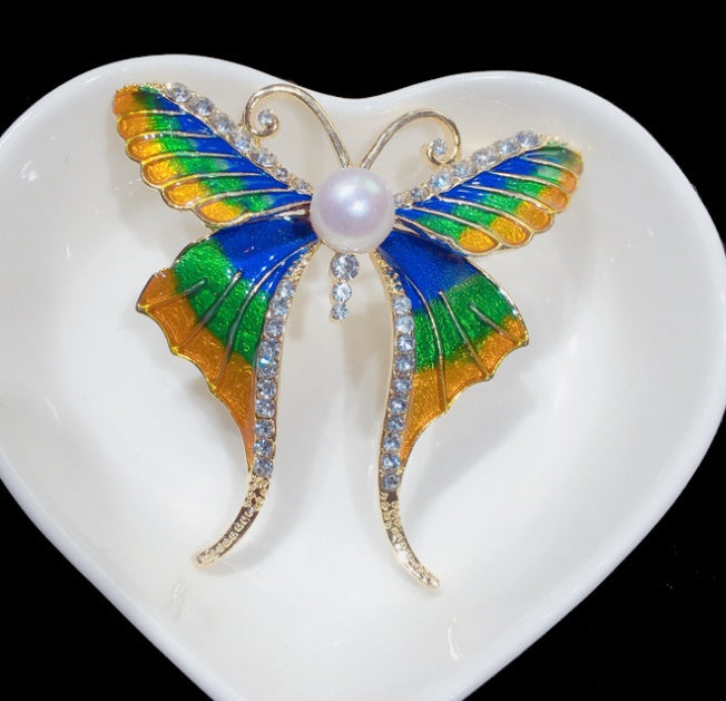 Butterfly brooch